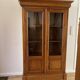 Showcase library in solid wood