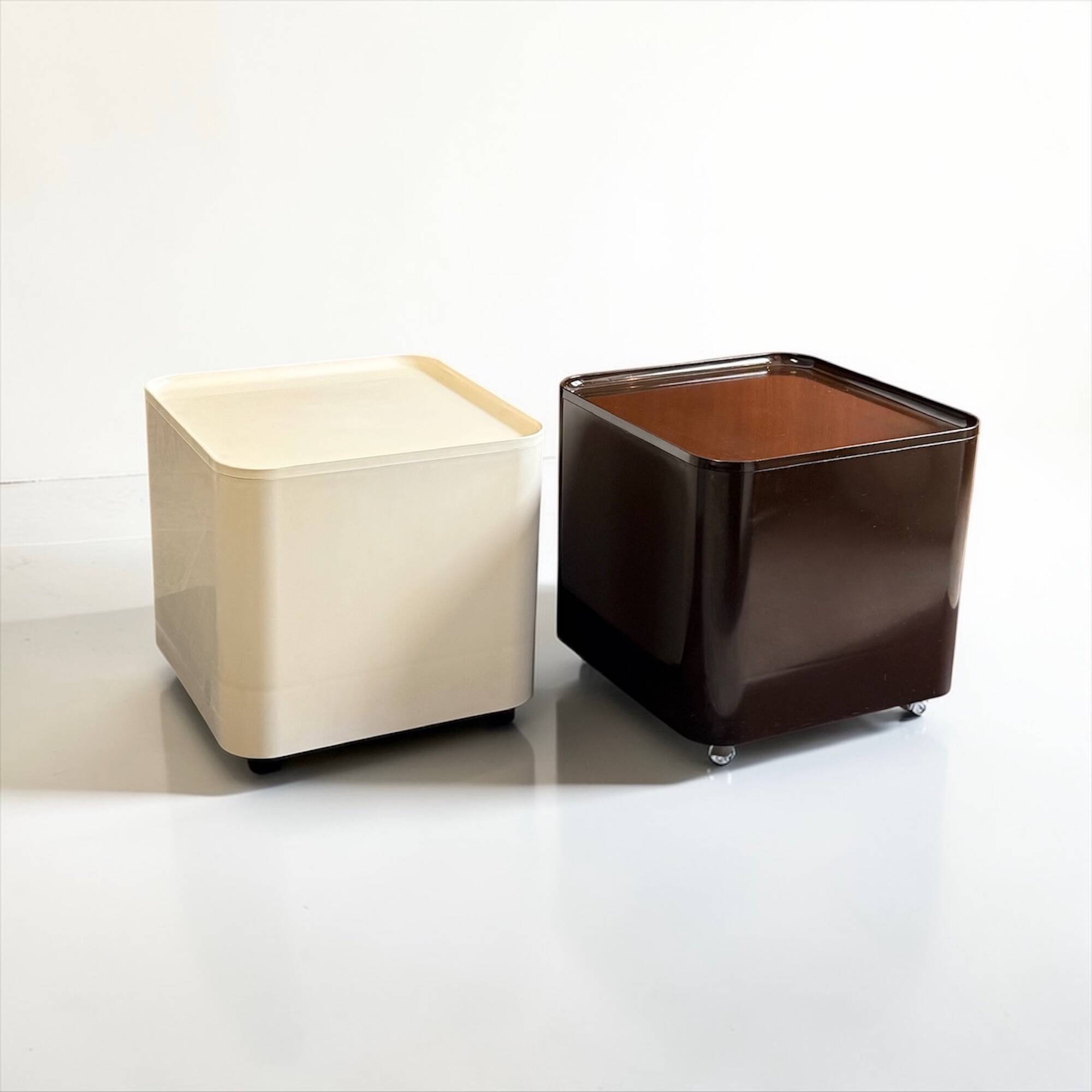 Cubes de rangement DIME design Marcello Siard Italie années 70