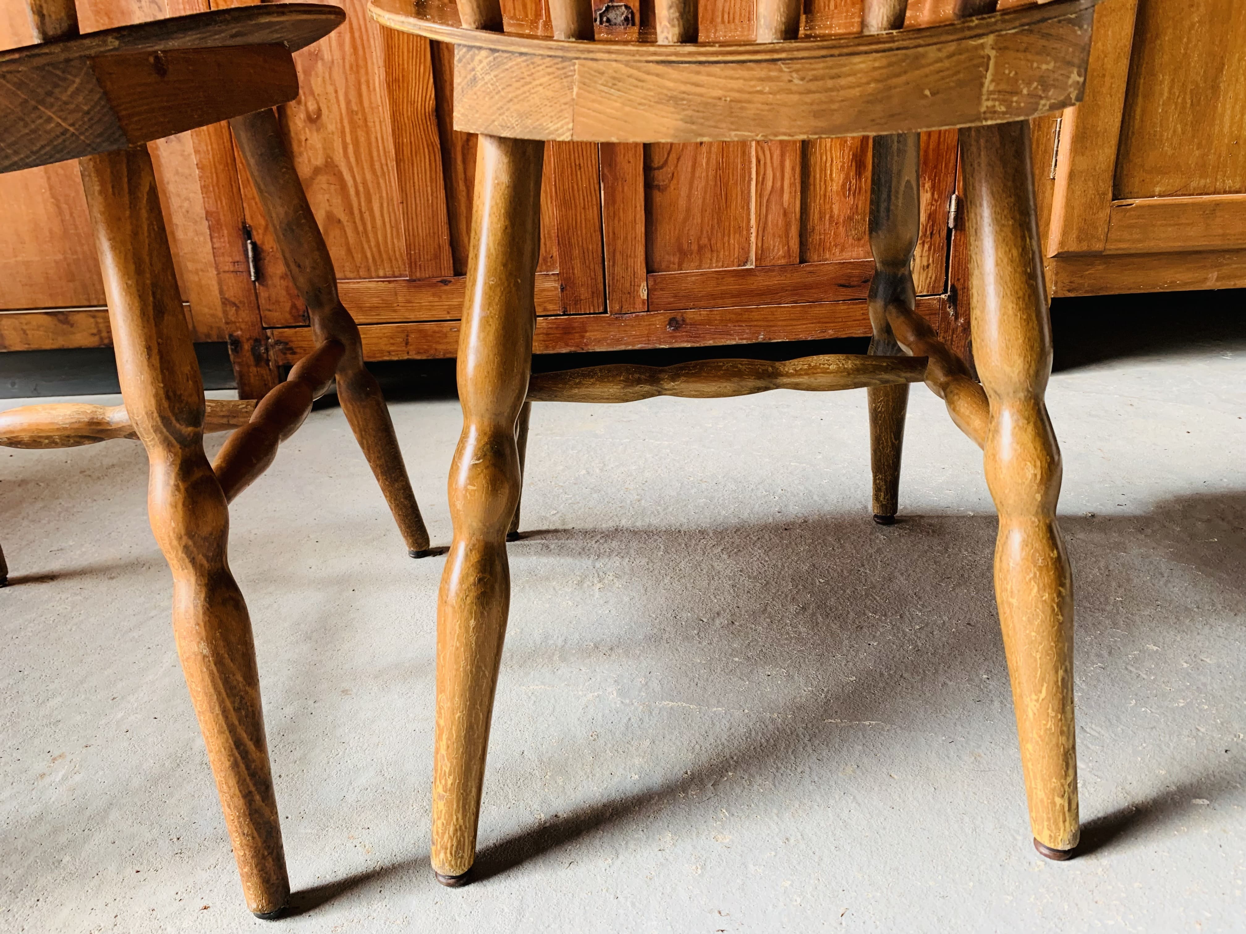 Set of 4 Baumann bistro chairs, Tacoma model