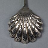 Spoon sprinkled solid silver Louis XV style hallmark neck neck circa 1900 SB