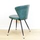 Set of Spanish Iron and Green Skai Club Chairs, 1960s