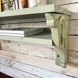 Celadon solid wood shelf