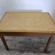 Table en bois et marbre avec rallonges