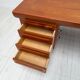 1960s Danish design teak executive writing desk by Ib Kofod-Larsen