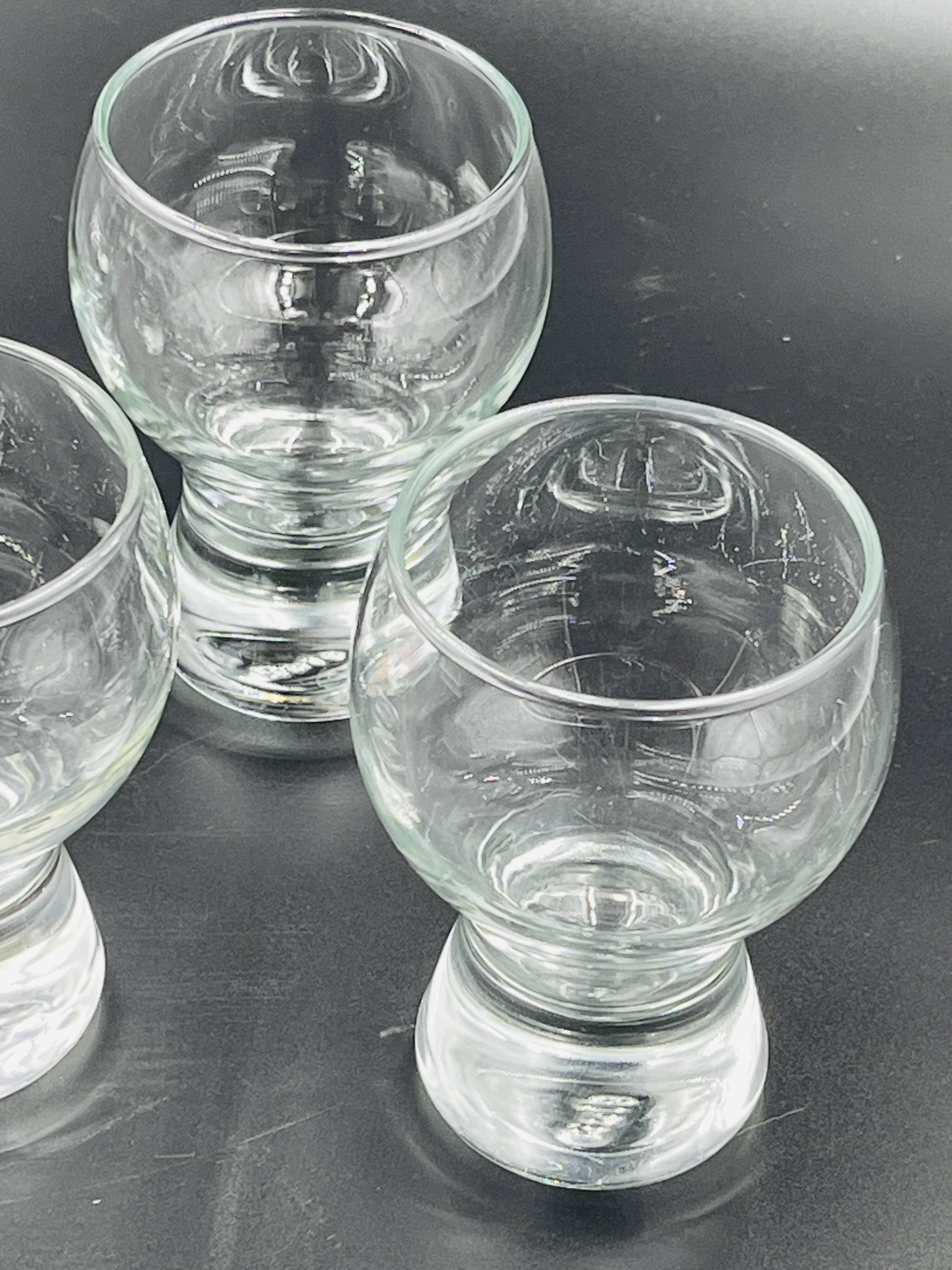 Set of 6 Gulf Station glasses