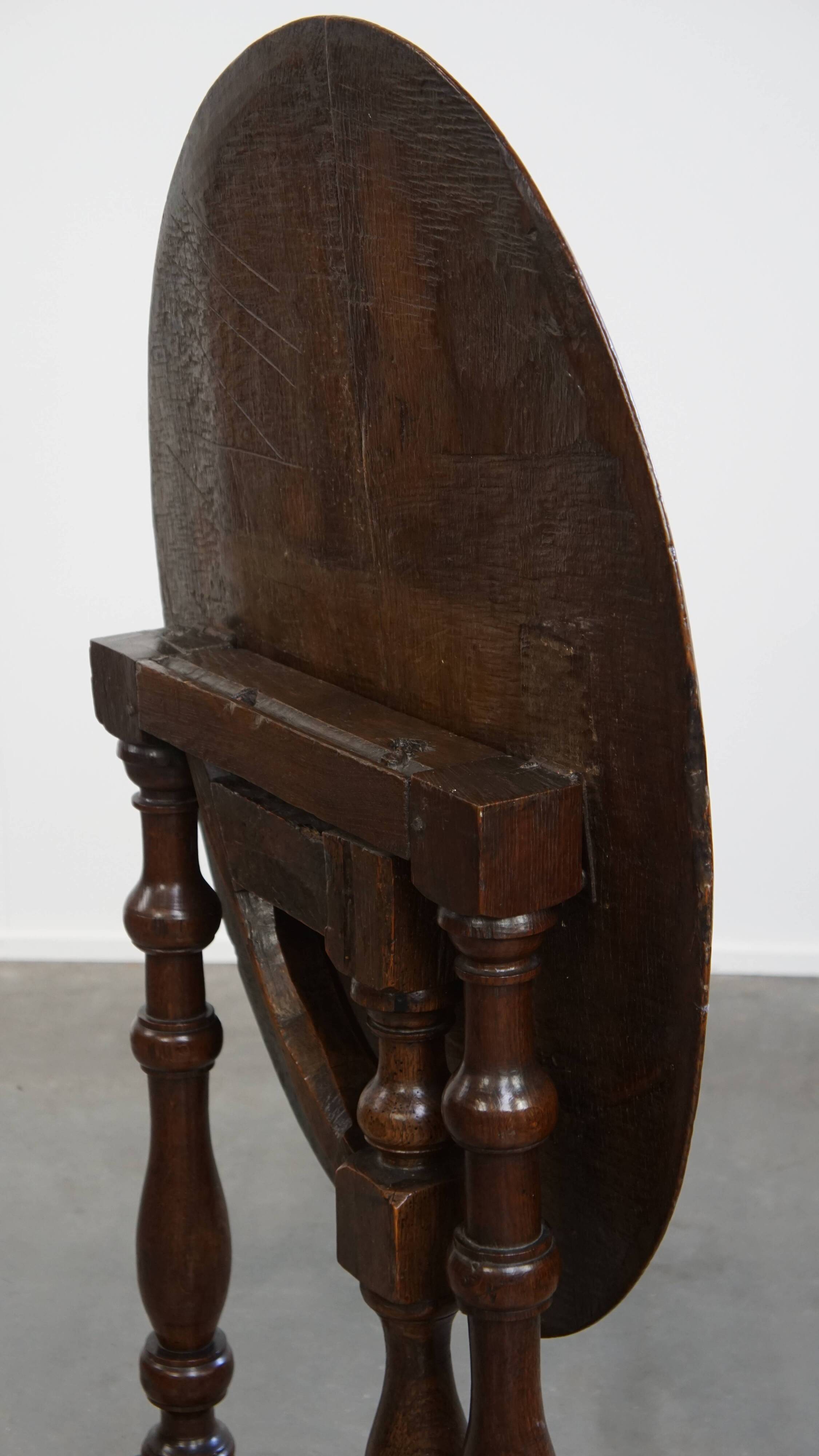 Early 17th-Century Antique Side Table