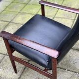 Vintage Norweigan Rosewood Highback Chair