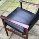 Vintage Norweigan Rosewood Highback Chair
