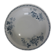 Round and hollow service dish in St Amand iron earth and Hamage model Acacia