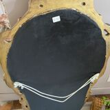Vintage mirror golden shell 95x64
