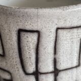 Large goblets for orangeade or small ceramic vases from the 1960s-70s.