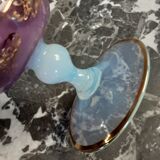 Soliflore in opaline cameo head- vintage