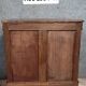 Superb curved display cabinet from the Napoleon III period in mahogany