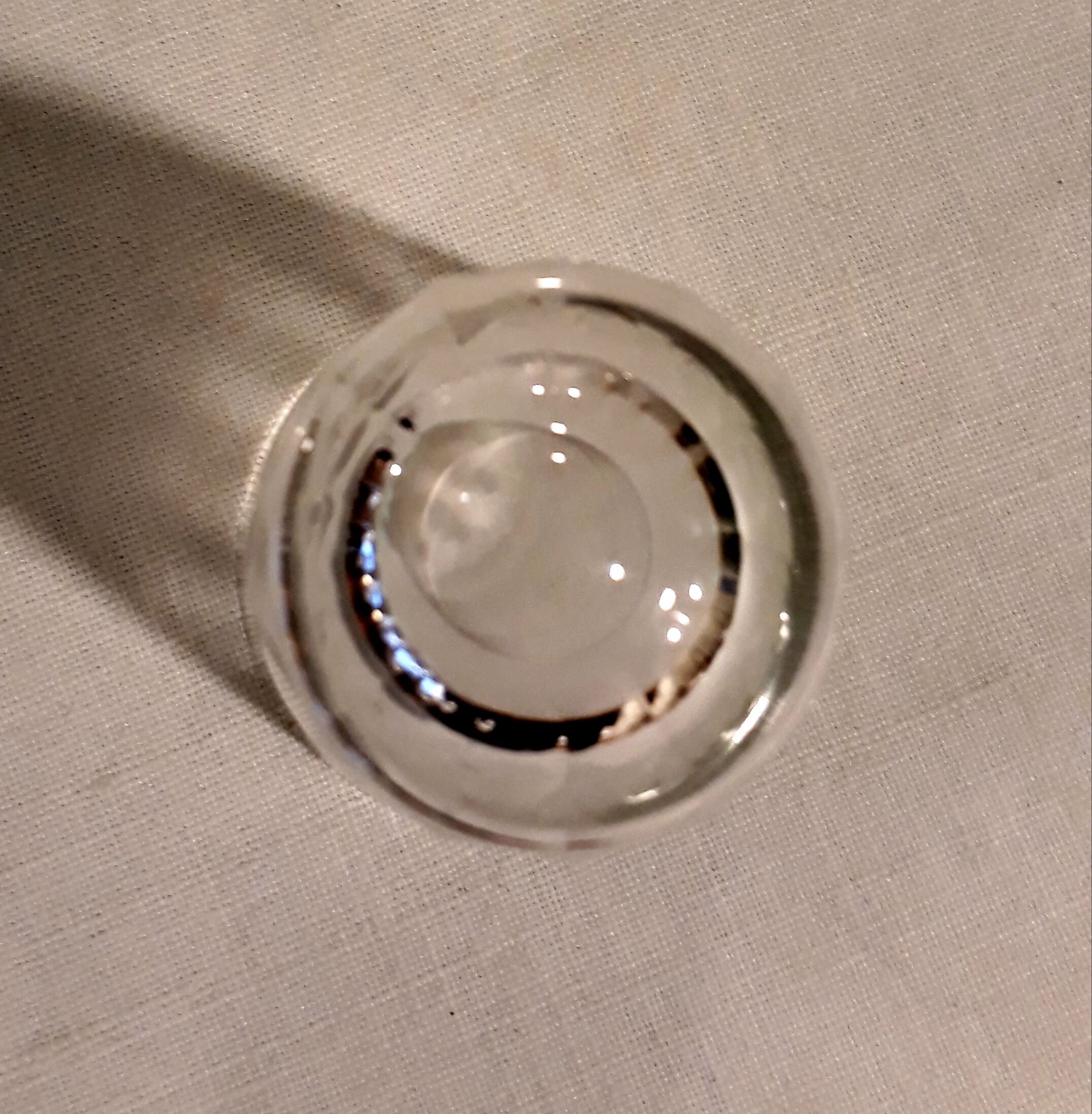 Set of 6 crystal cups