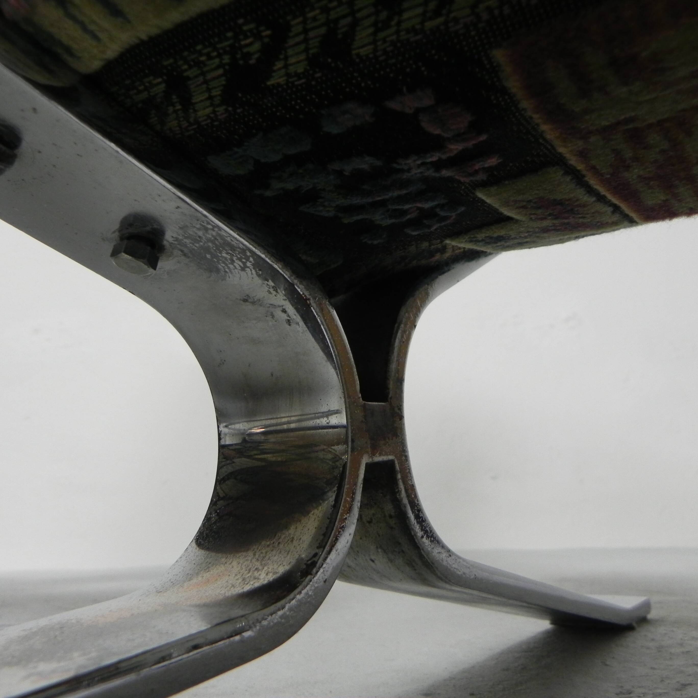 Set of 2 armchairs, Copenhagen model, Francois Letourneur, 1960s