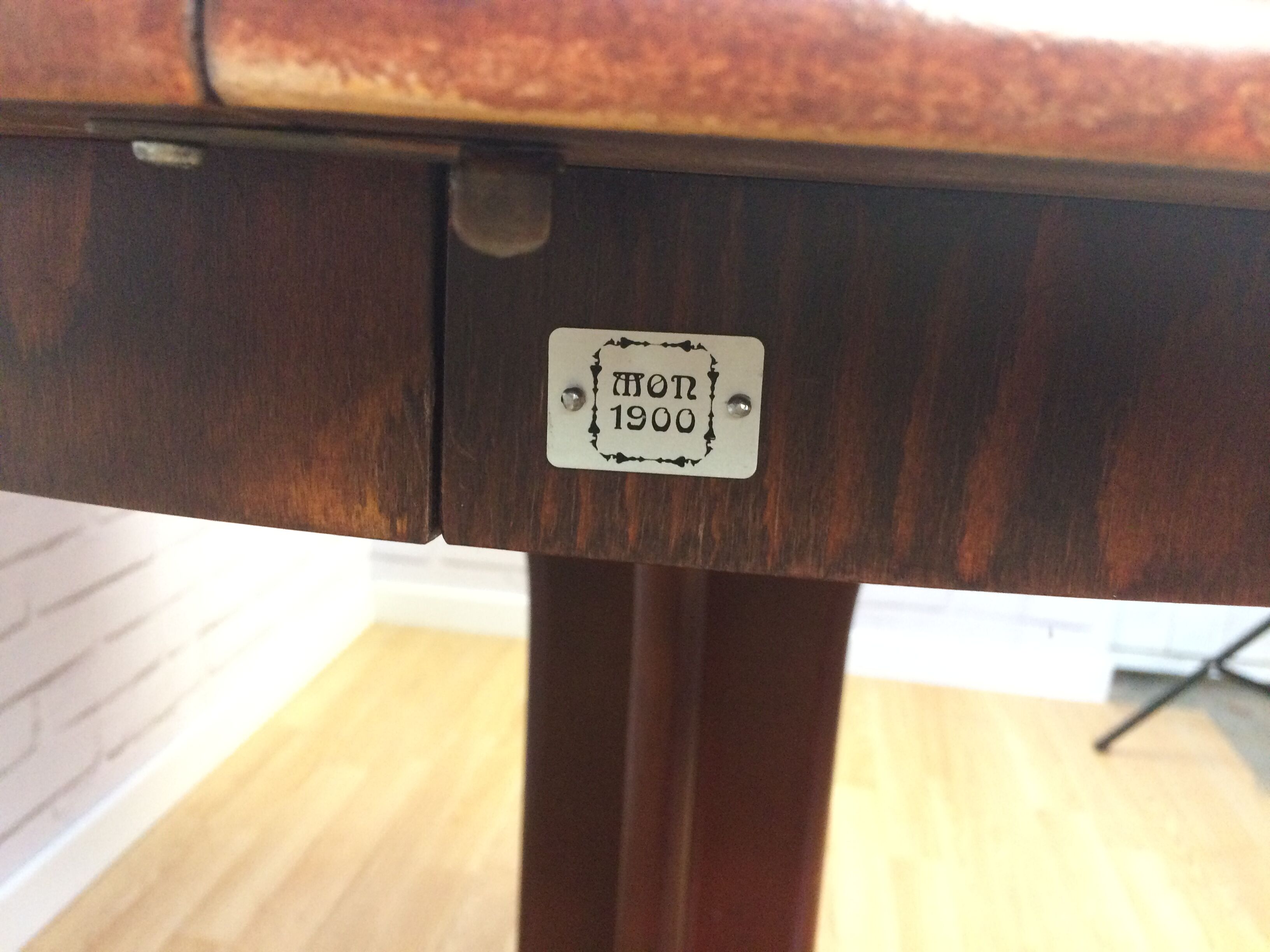 70's mahogany Casala table