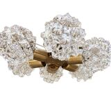 Sputnik chandelier, Kamenicky Senov, Czechoslovakia, 1970s.