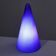 SCE for Habitat "Teepee" blue lamp 35cm post-modern design 1990s