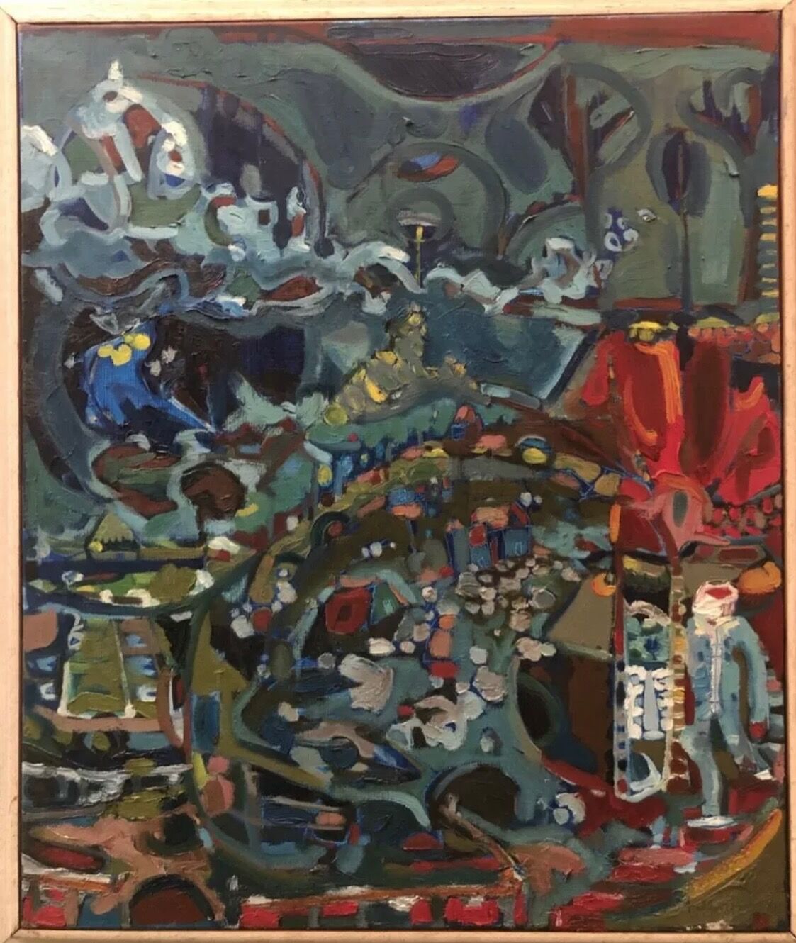 Dreamlike painting contemporary art