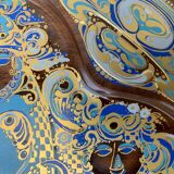 Limited edition German vintage Christmas wall plate by Bjørn Wiinblad for Rosenthal, 1978