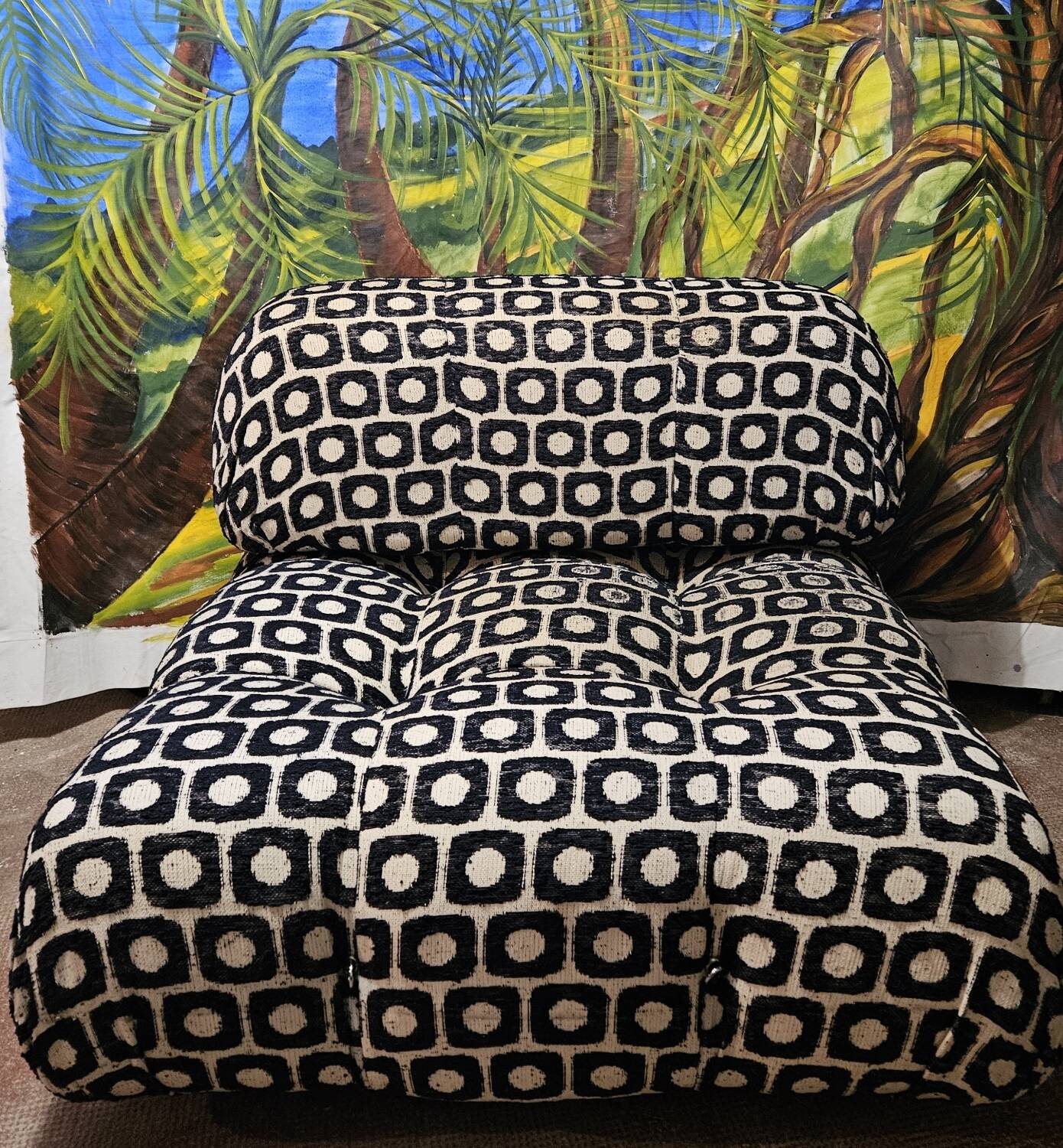 Pair of camaleonda armchairs by Mario Bellini B&B Italia 70