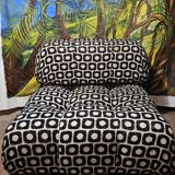 Pair of camaleonda armchairs by Mario Bellini B&B Italia 70