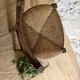 Old wooden country chair.