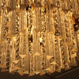 J.T. Kalmar Plaffoniere avec cristaux de verre de Murano, Autriche 1960