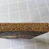 Oil on wood wild pansies 29x17