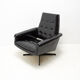 Pair of leather swivel armchairs from UP Zavody, 1970´s