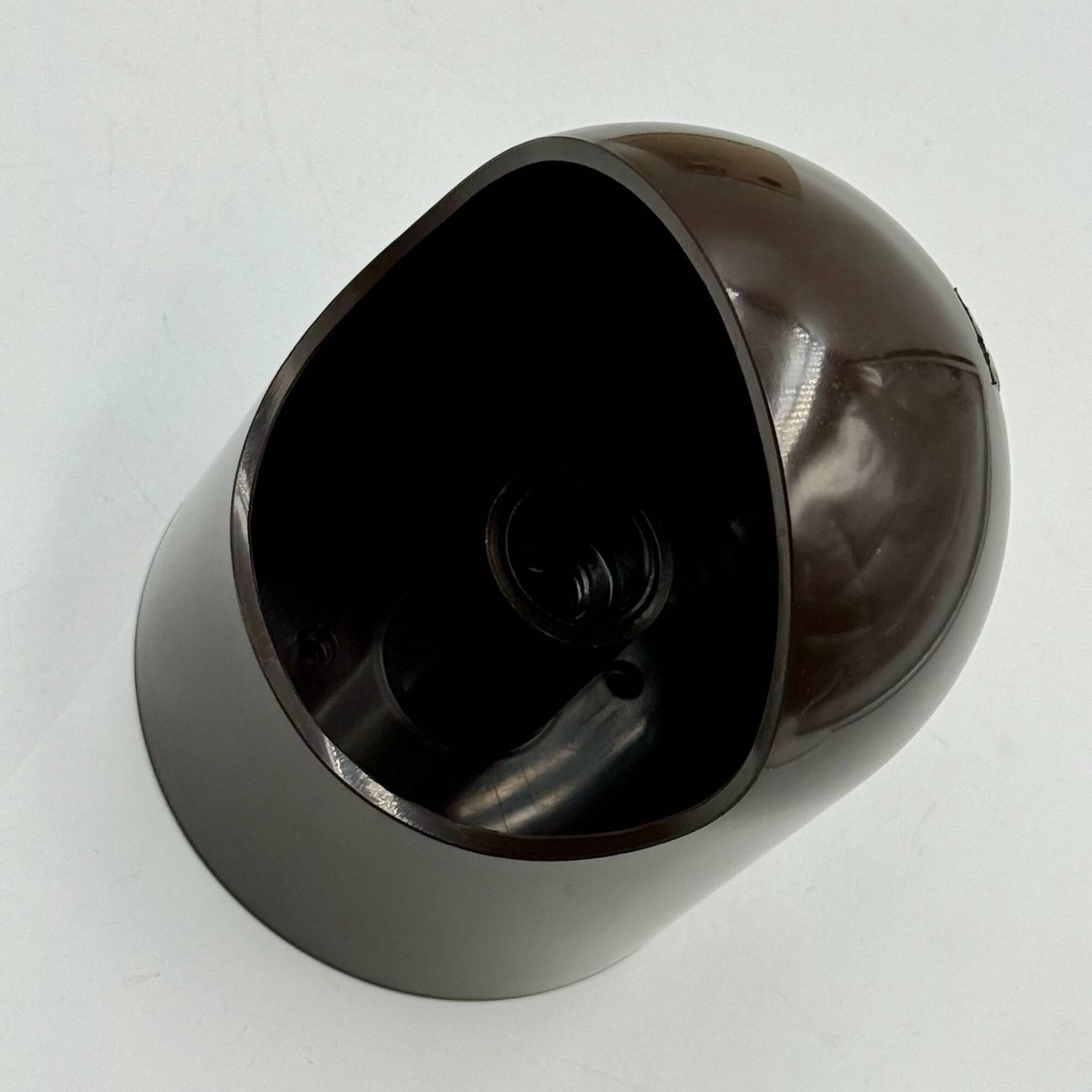 Pair of Brown Gedy Wall Lamps by Makio Hasuike 1970s Italian Design NOS