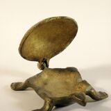 Brass "turtle" ashtray