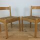 Vico Magistretti mulched chairs, Carimate model, edited by Cassina, 1960