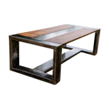Industrial coffee table