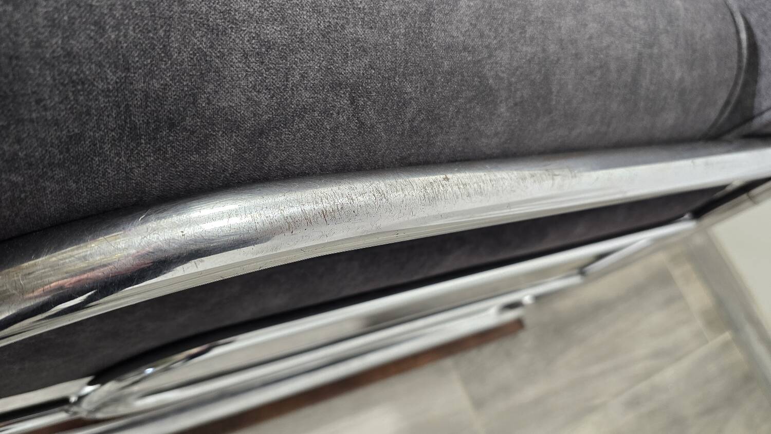 Bauhaus Chrome Sofa by Robert Slezak for Slezak Factories, 1930s