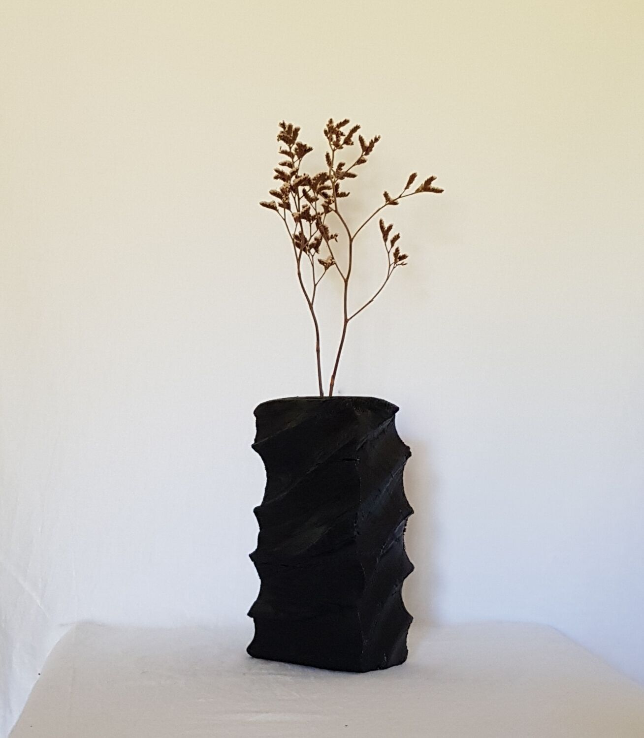 Wooden vase