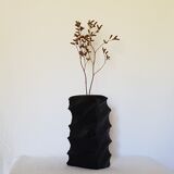 Wooden vase