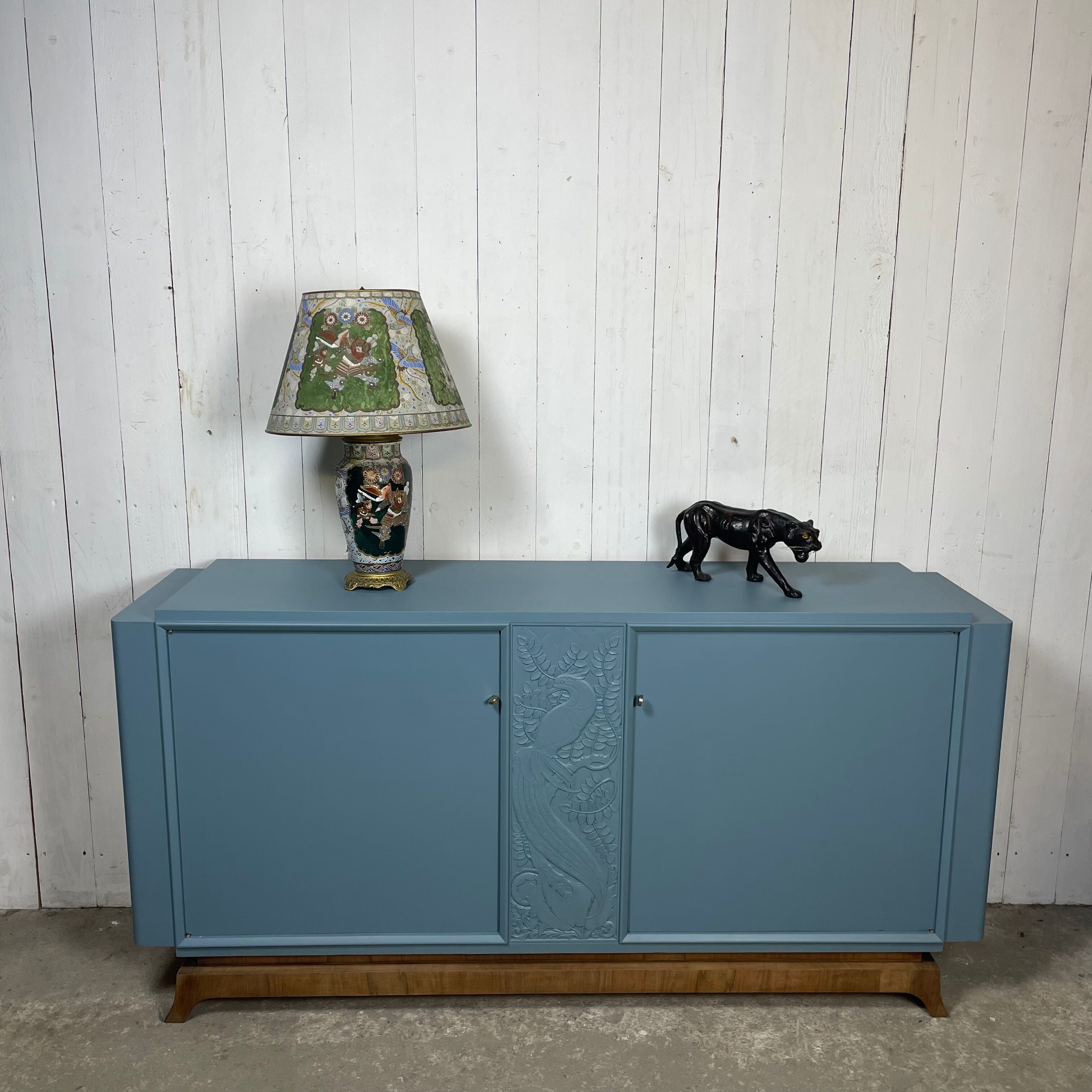 Enfilade art déco blue