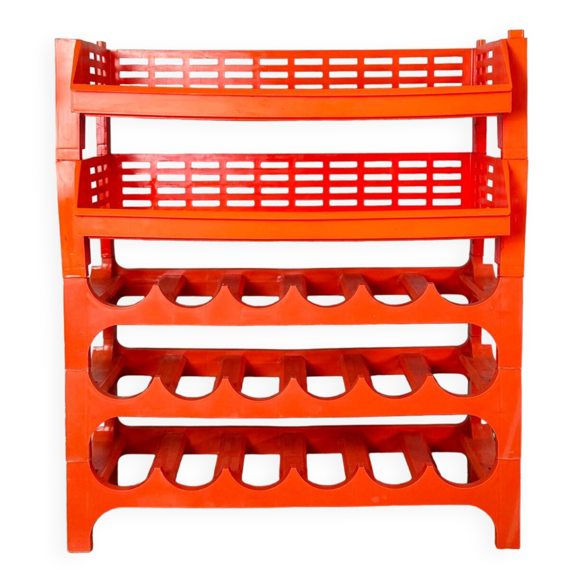 Somm Paris wine rack bottle holders patented 1970 lot 2