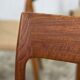 Niels Møller model 77 dining chair teak new papercord