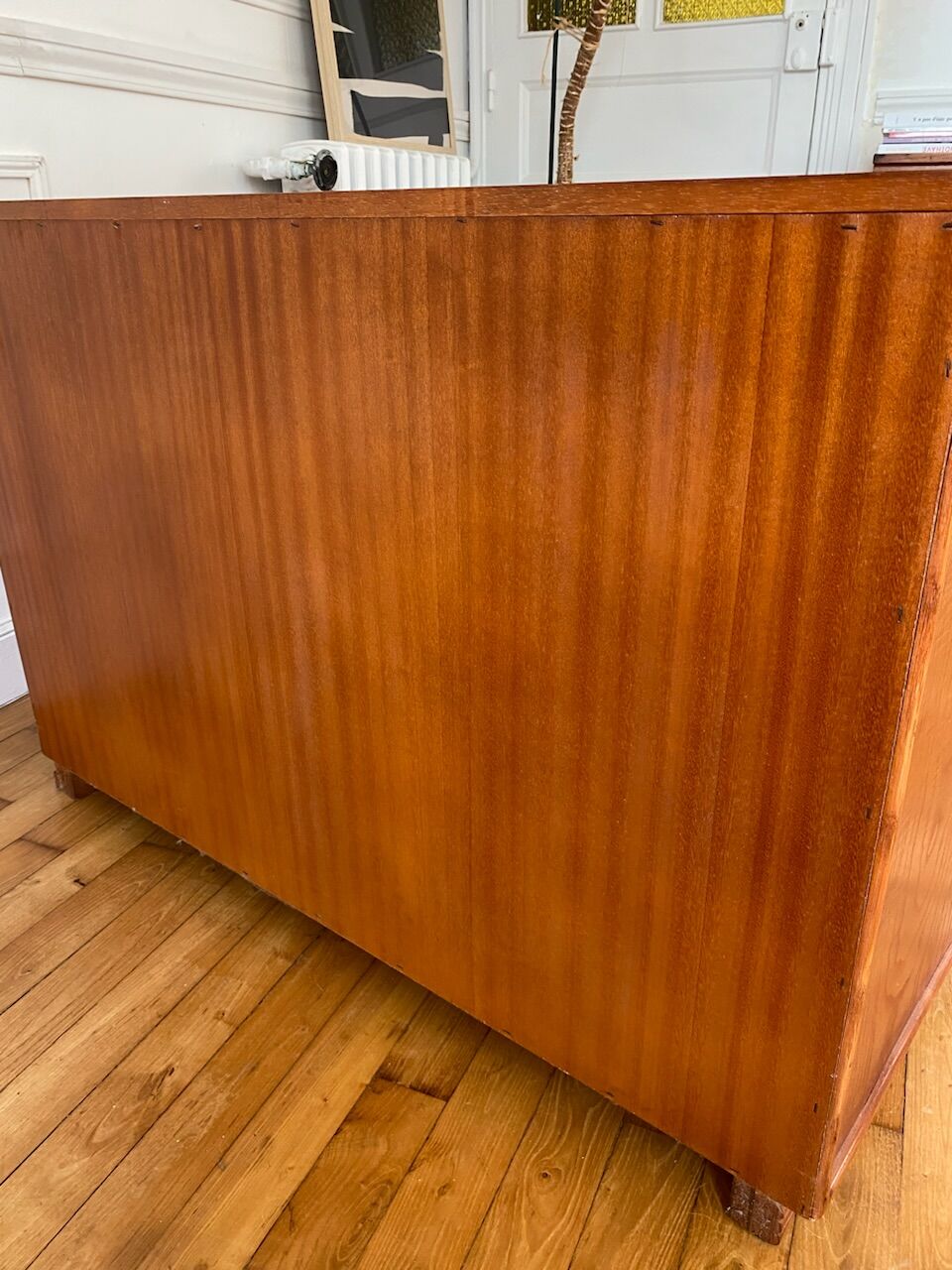 Rattan chest of drawers