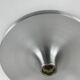 Space Age Flush Light Les Arcs Brushed Aluminum, 1960-70s