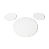 Set under flat & under bottles, Baccarat