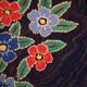 Old American Carpet Hooked handmade 103cm x 166cm 1920s, 1C677