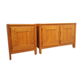 Enfilade en 2 parties maison regain
