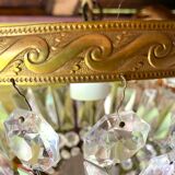 Ceiling lamp with old grapevines