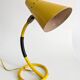 Yellow table lamps from the 1950s "scoubidou".