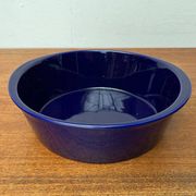 Dark blue ceramic vintage German bowl Lukull by Schönwald