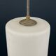Mid-century opaline glass pendant, Italy, 1960s