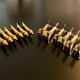 1 Set of 2 boxes of 6 dog and horse shaped knife holders